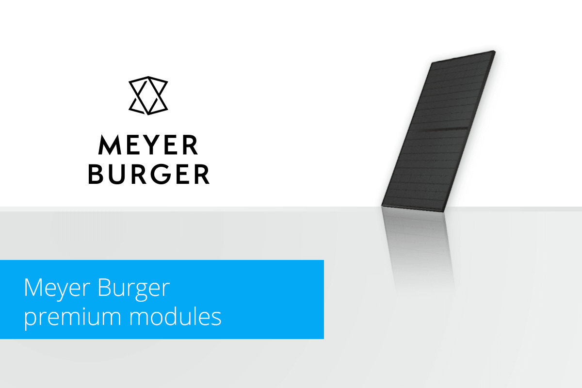 Developed in Switzerland, produced in Germany: Meyer Burger PV modules
