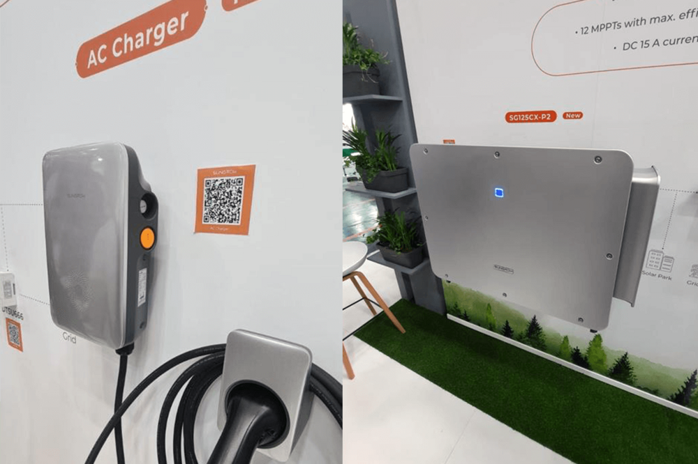 Sungrow EV-Charger und Gewerbe-Wechselrichter