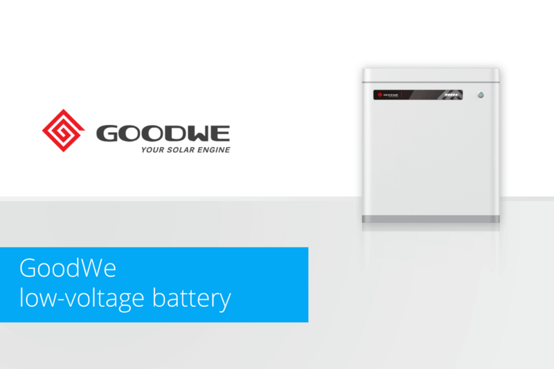 New on the battery market: GoodWe storage system