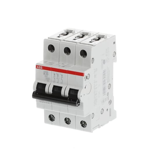 ABB RCCB B20A, 3-pole, 6kA