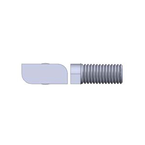 Alumero hammerhead screw M8x30 with nut