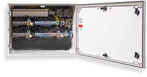 enwitec overvoltage protection type I+II for 10 MPP with fire protection circuit breaker