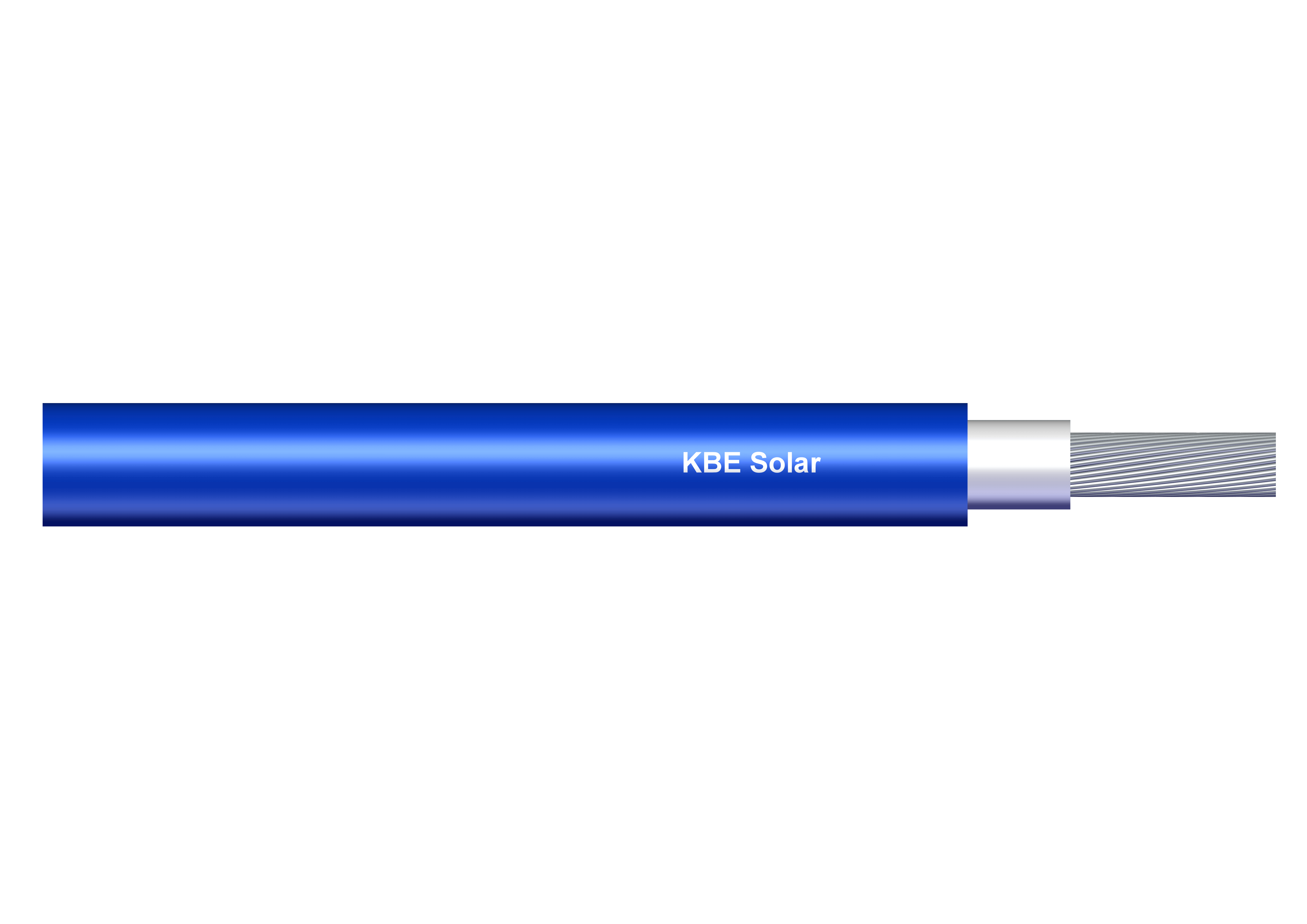 KBE Solar DB+, 10mm², 100m, blau