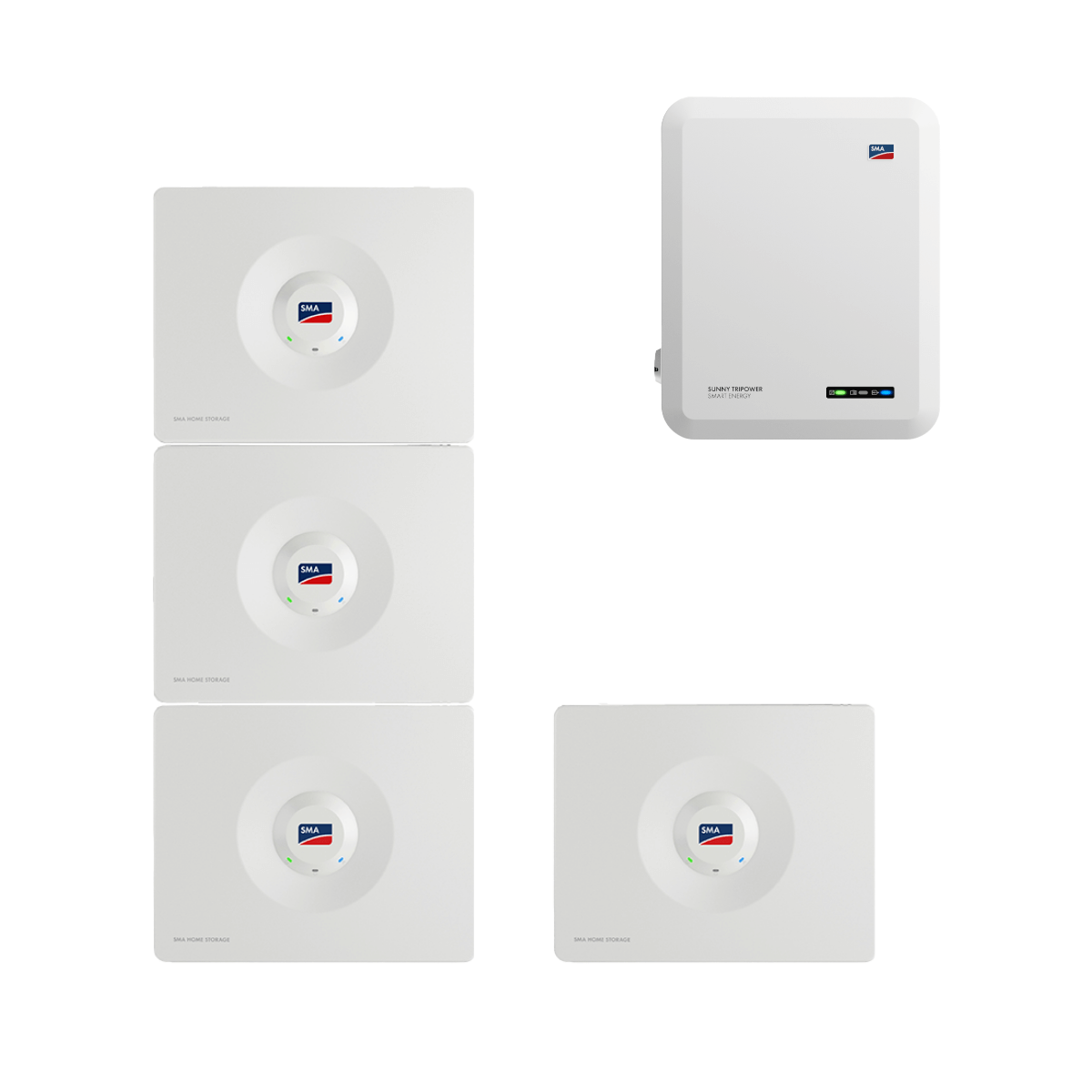 SMA Home Storage 13.1 kWh + Sunny Tripower 10.0 Smart Energy