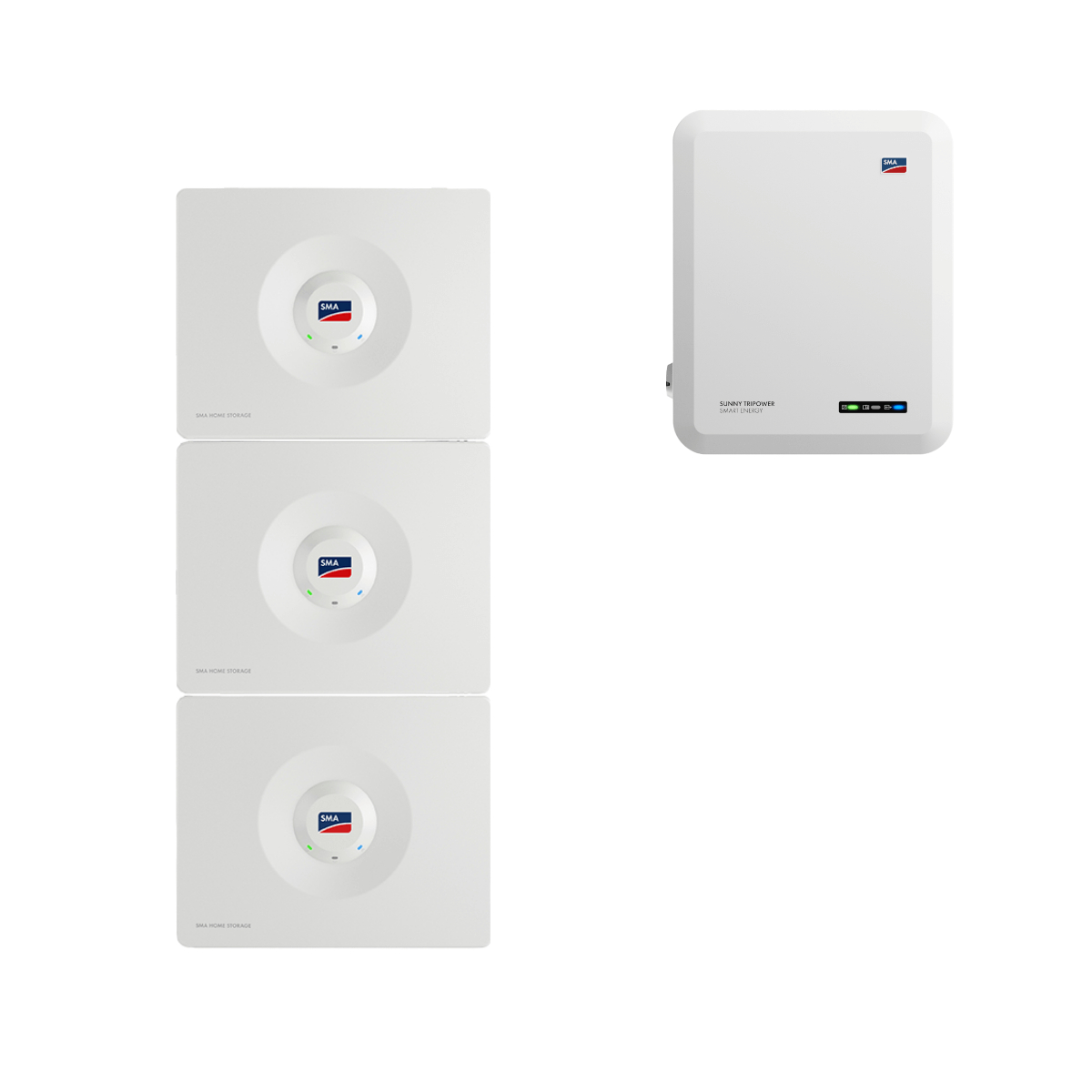 SMA Home Storage 9.8 kWh + Sunny Tripower 8.0 Smart Energy