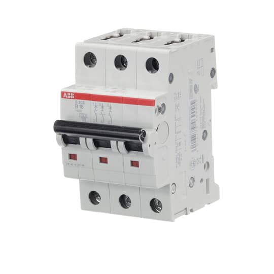 ABB RCCB B16A, 3-pole, 6kA