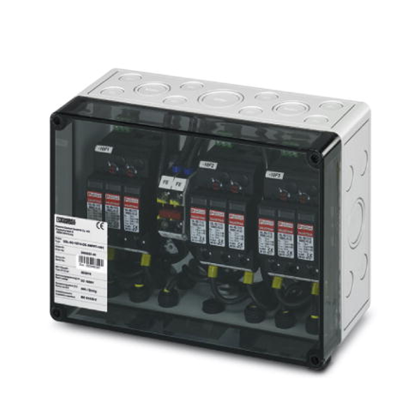 Phoenix Contact DC overvoltage box, type I + II, 3 MPP