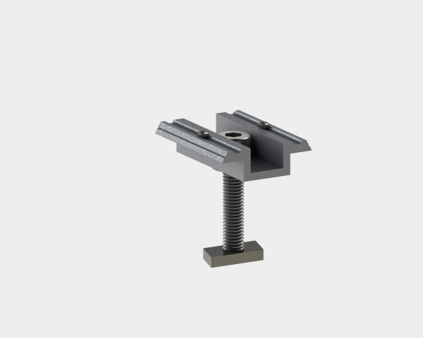 Alumero middle clamp 38-47 pre-assembled, with pin